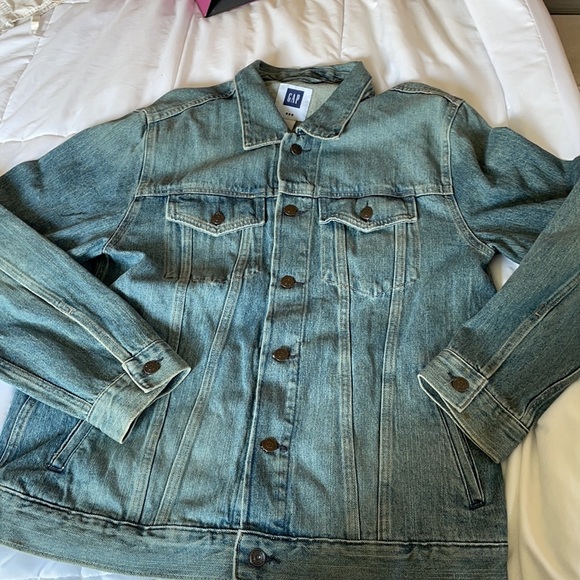 GAP Denim Jacket size large Jean jacket - Picture 4 of 7
